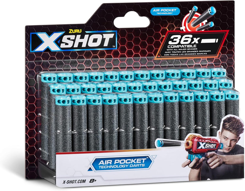 Dardos X-shot Repuesto 36 Unidades Original Zuru