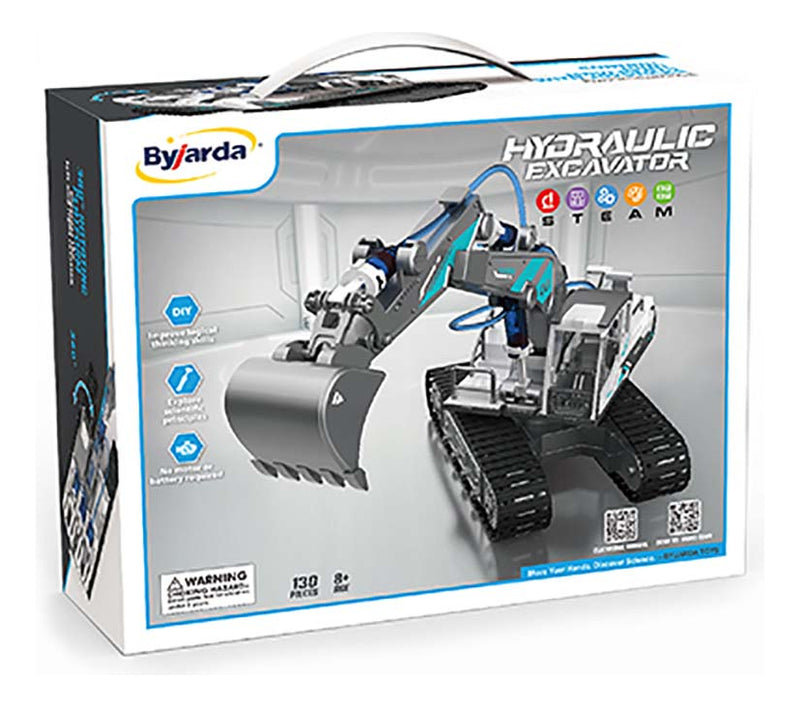Excavadora Hidraulica Para Armar Jueguete Ingenio Ft987