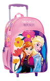 Mochila Frozen Carro 16 PuLG Escolar Let It Go Pelicula Color Rosa 57860 Diseño De La Tela Estampado