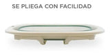Bañadera Plastica Verde Plegable 25 Litros Ok Baby Okbb0277