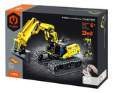 Excavadora A Radio Control 430 Piezas Bloques P/armar Ft204