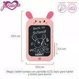 Tablet Magic Conejo Juliana Y Julian Pantalla Lcd Con Lapiz