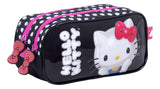 Hello Kitty Cartuchera Canopla 2 Cierres Orig. Wabro 88090