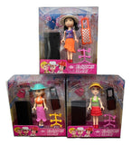 Muñeco Figura Fashion Girl Surtido Articulada 7,5cm 201246