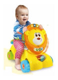 Andador Leon Caminador 2 En 1 Con Luces Sonido 0855 Winfun