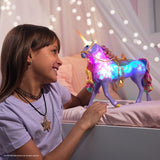 Unicornio Arcoiris Unicorn Academy Con Luz Y Sonido 23205