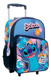 Mochila Stitch Con Carro 16 Wabro 27149