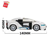 Auto Bmw I8 Bloques P/armar 168 Piezas 14013 Qman