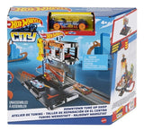 Hot Wheels Pista Taller De Reparacion Hdr25 Mattel