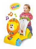 Andador Leon Caminador 2 En 1 Con Luces Sonido 0855 Winfun