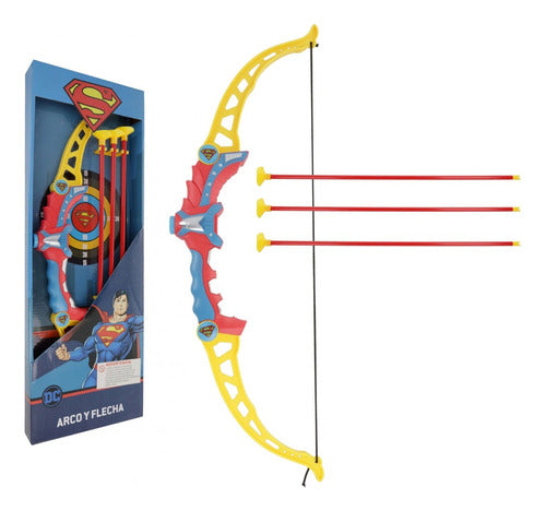 Superman Set De Arco Y Flecha En Caja 52820 Color Azul/rojo