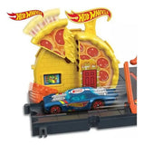 Hot Wheels Pista Estacion De Gasolina Pizzeria Hhmd53 Mattel
