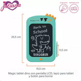 Tablet Magic Dino Juliana Y Julian Pantalla Lcd Con Lapiz