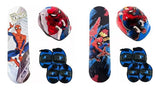 Skate Spiderman C/casco Y Proteccion En Bolso Sebigus 12005