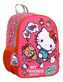 Mochila Hello Kitty Espalda Jardin 12 Wabro 88078