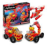 Armatron Bomberos Con 91 Piezas Original Dimare 0768