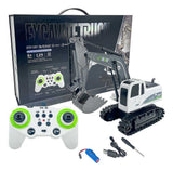 Camion Excavador Control Remoto Luz Sonido 1:24 Cresko Ft993