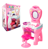 Tocador Little Star Luz Pinturas Con Banquito Original Rondi