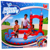 Pileta Inflable Interactiva Spray Castillo Bestway 53037
