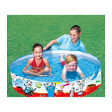 Pileta Rigida Pvc Redonda Motivo Espacial 152x25cm Bestway
