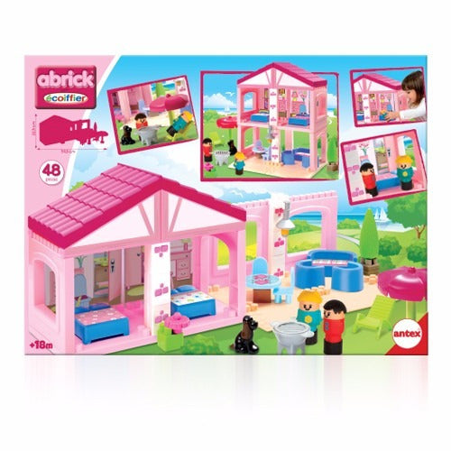 Abrick  Set Para Armar Una Casa Grande Juego Original Antex