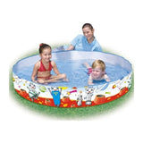 Pileta Rigida Pvc Redonda Motivo Espacial 152x25cm Bestway