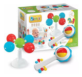 Set Sonajeros Maraquita Y Calesita Con Ventosa Bimbi 0248
