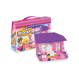 Blocky House Dormitorio Con 80 Piezas Original Dimare