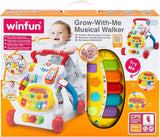 Andador Caminador Crece Conmigo Con Luces Sonido 0804 Winfun