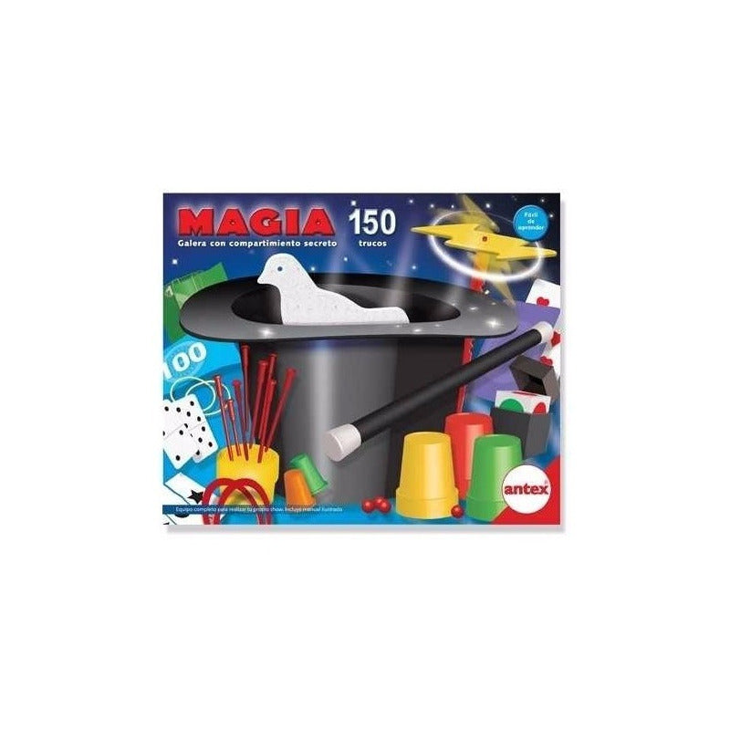 Magia Juego Con 150 Trucos Con Galera Antex Original