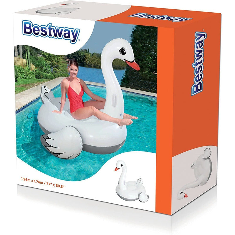 Cisne Flotador Inflable Salvavidas Grande 41111 Bestway