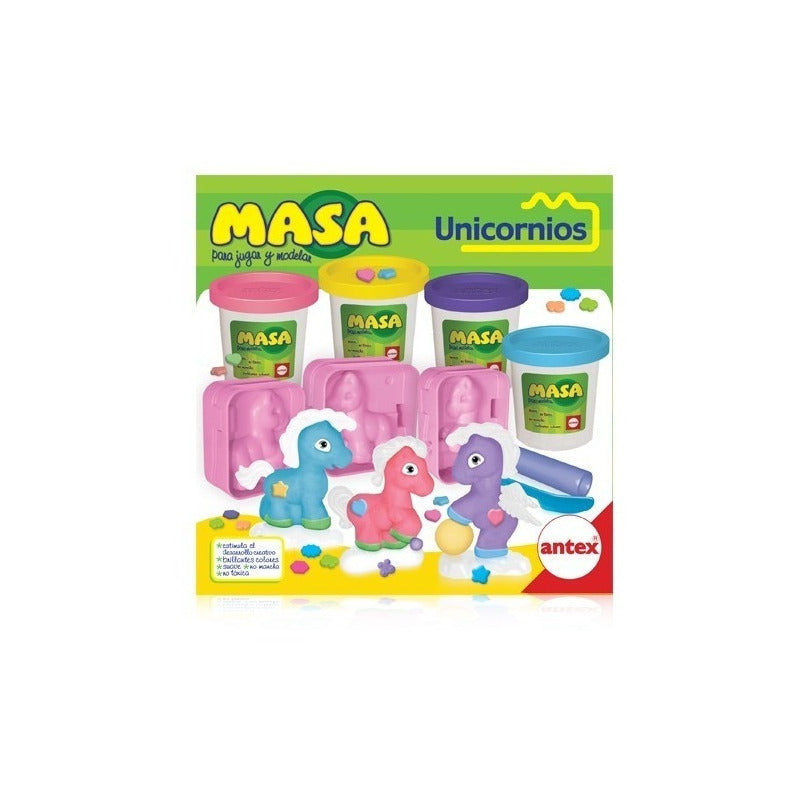 Masa Para Moldear Unicornios De Antex