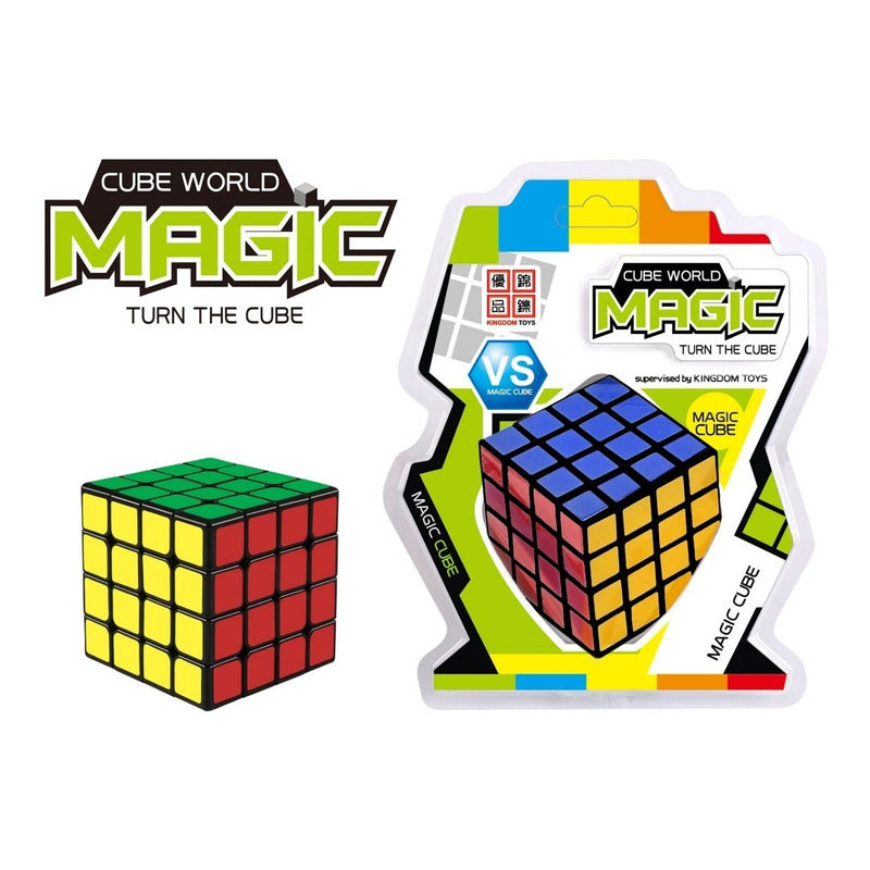Cubo Magico Cube World Magic 4x4 En Blister