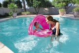 Asiento Flotador Inflable Salvavidas Bote C/techo Bestway