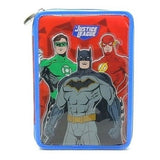 Cartuchera Justice League 1 Cierre C/utiles Lj268 Original