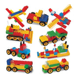 Blocky Vehiculos 3 Tipo Rasti Con 140 Piezas 0602 Dimare