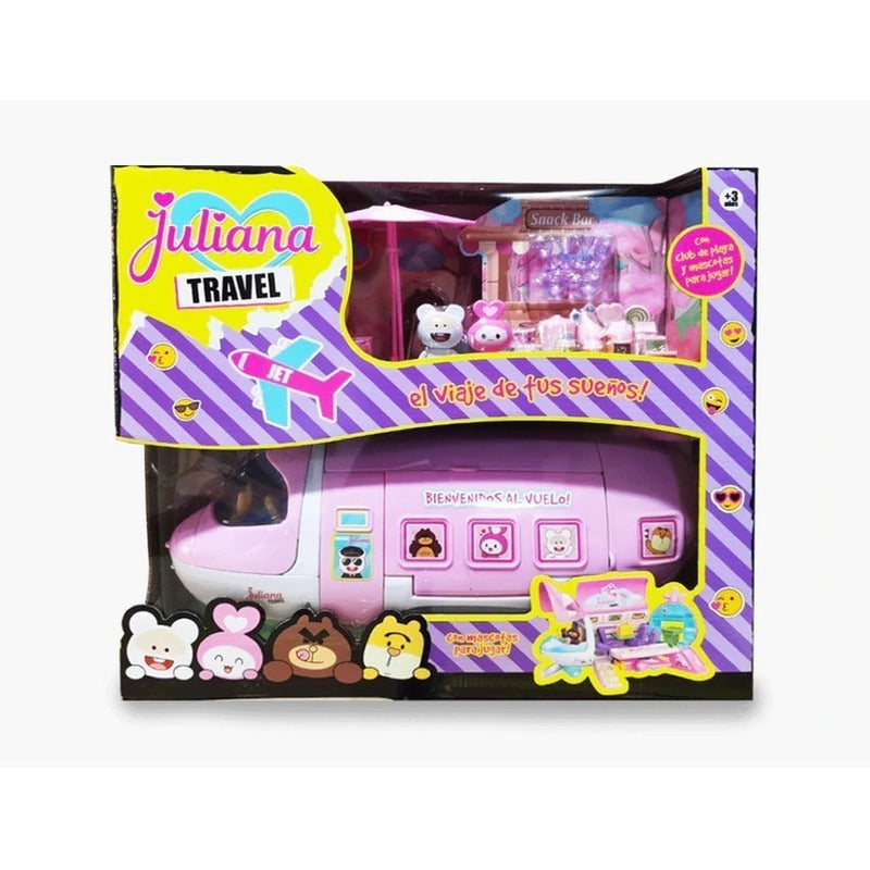 Juliana Travel Jet Viaje Avion Desmontable Sisjul033