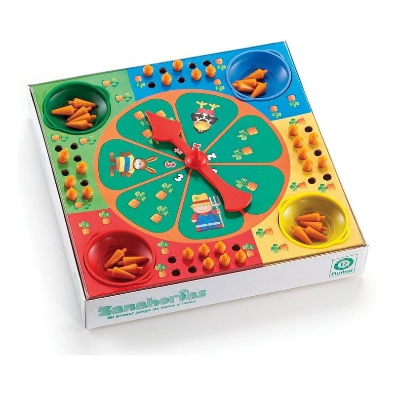 Zanahorias Juego De Suma Y Resta Original Ruibal