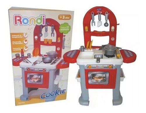 Cocina Cookie Con 22  Accesorios De Cocina De Rondi