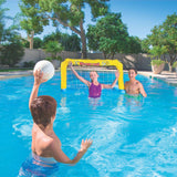 Water Polo Arco Inflable C/red Y Pelota Bestway Ideal Pileta