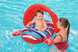 Asiento Flotador Inflable Salvavidas C/techo Bestway 34125