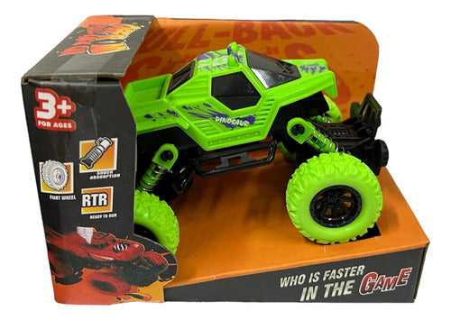 Auto A Friccion 4x4 Ruedas De Goma 12cm 54409