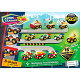 Rasti Autos Y Camiiones Con 100 Piezas Original Dimare