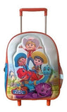 Mochila Con Carro Dino Ranch Con Lic. Original 12'' 74203