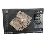 Playset Militar Con Figura Kit Para Armar Surtido 6531