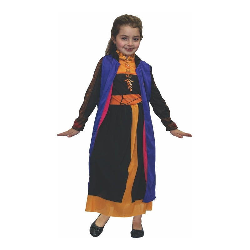 Disfraz Frozen 2 Anna Negro Licencia Disney Original New Toy