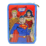 Cartuchera Justice League 1 Cierre C/utiles Lj268 Original
