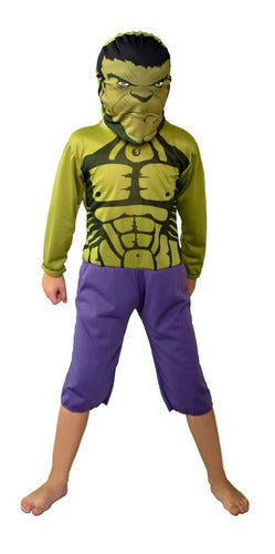 Disfraz De Hulk Linea Economica Original New Toys