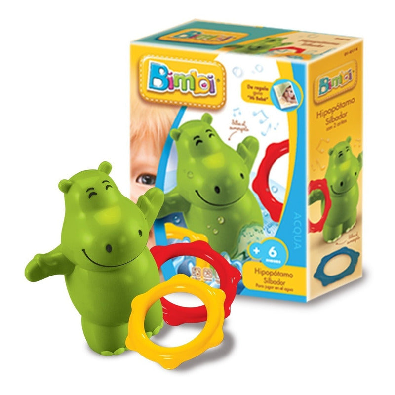 Bimbi Hipopotamo Silbador Para Bebe Original Dimare