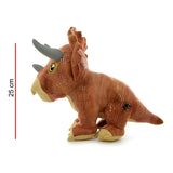 Peluche Jurassic World Dinosaurios Con Sonido 24cm Jw016
